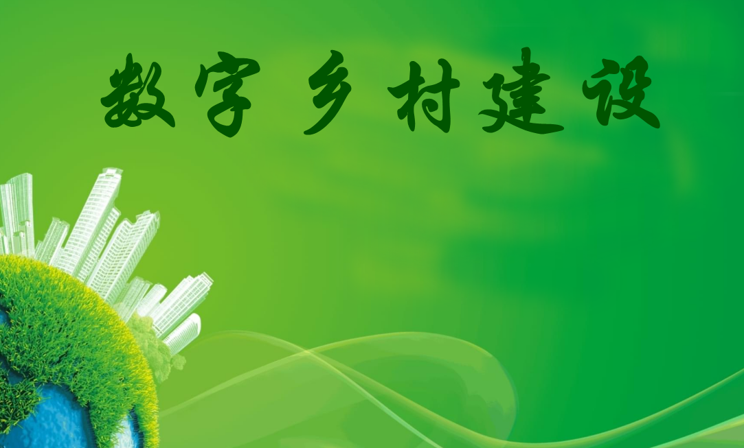 數(shù)字鄉(xiāng)村建設