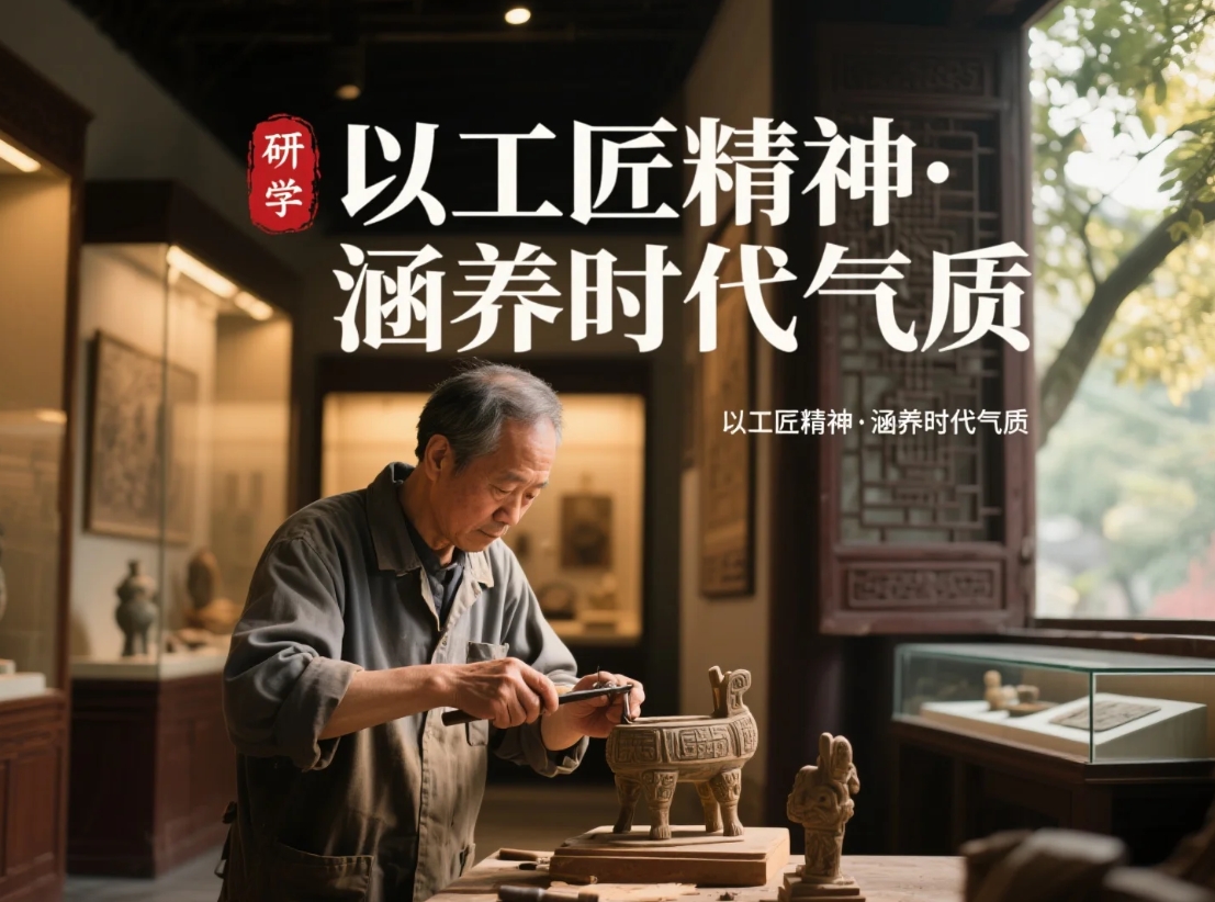 “以工匠精神·涵養(yǎng)時代氣質(zhì)”研學