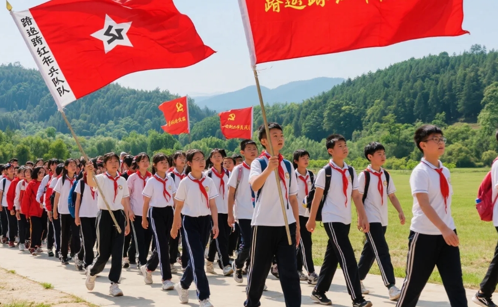 《重走長征路》紅色之旅主題
